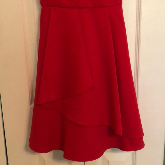 Adeline Rae asymmetrical fit and flare dress! - Picture 4 of 4